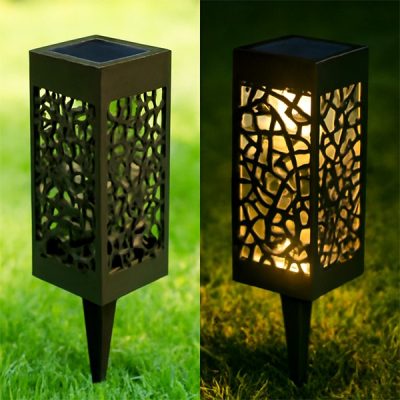 Dekoratívna solárna lampa (2 kusy) | GARDENIAS
