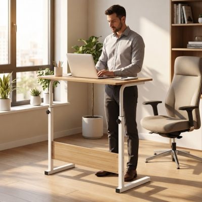 Výškovo nastaviteľný prenosný stôl (71-90 cm) | EVOSTUL